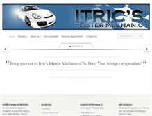 Tablet Screenshot of itricsmastermechanic.com